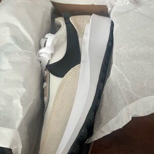 Nike Black and Cream Sneakers
